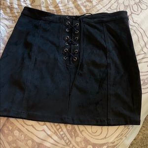 Black skirt